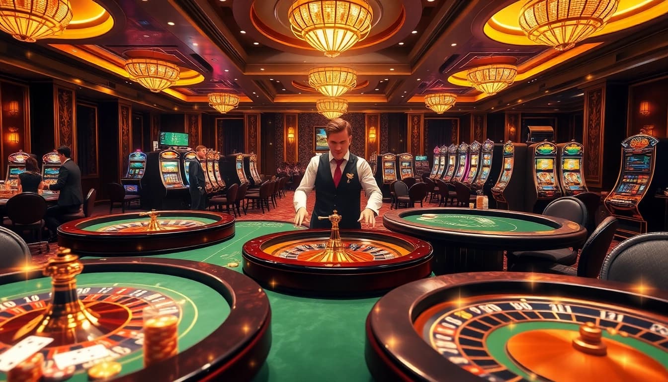 Experience the excitement of BG Live Casino with elegant tables and thrilling games.
