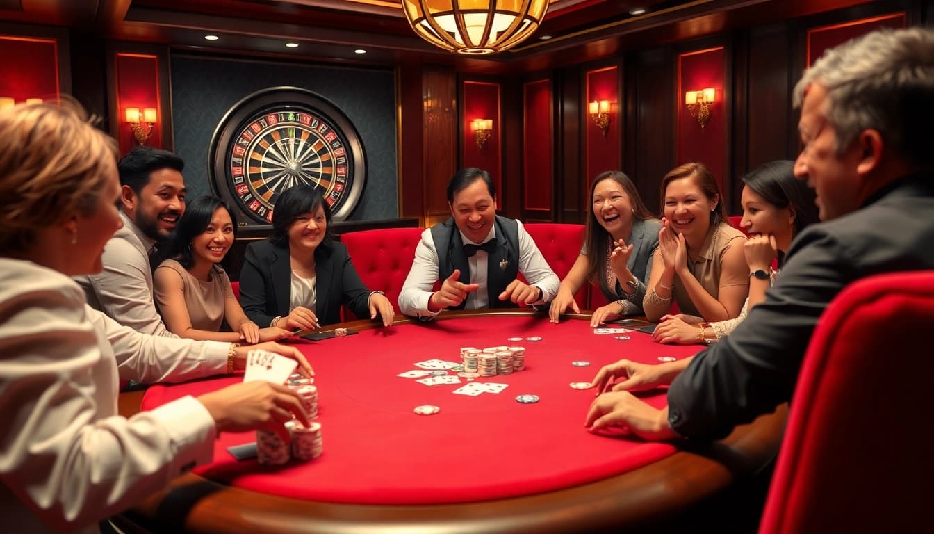 Feel the thrill of winning at https://79king.credit/ with an exciting poker scene full of enthusiastic players.