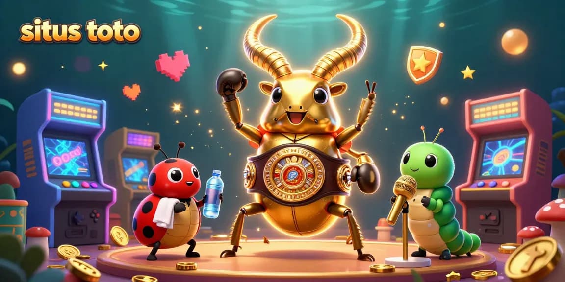 Place your bets with situs toto in this vibrant and dynamic casino-themed illustration.