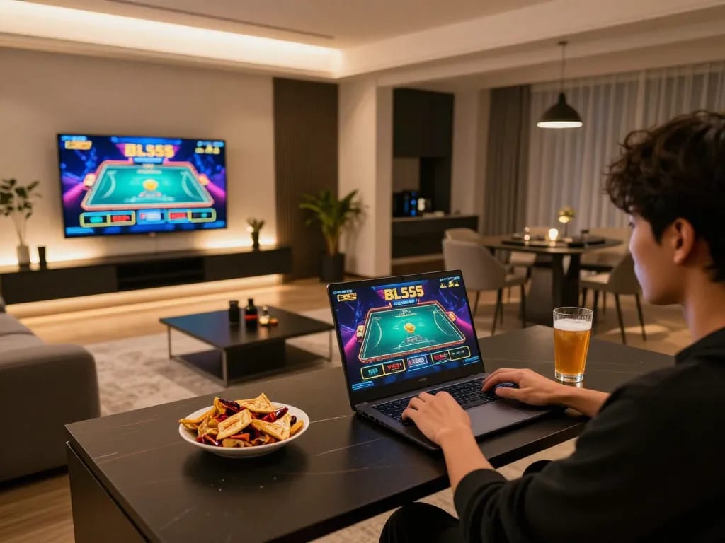 Play interactive games on bl555 while enjoying a relaxing home atmosphere