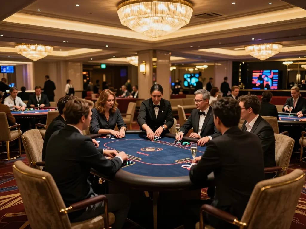 Experience the excitement of wild sultan vip gaming in a luxurious casino atmosphere with high-stakes poker.
