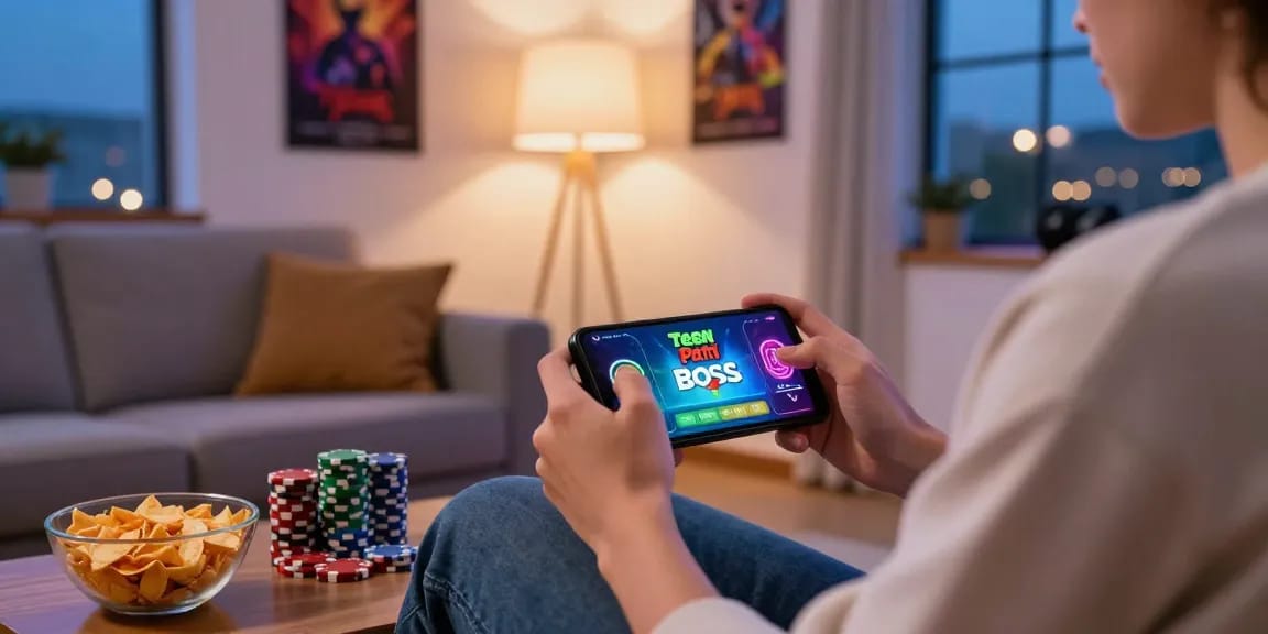 Engaged player enjoying Teen Patti Boss while exploring fun gaming rewards—Find out more about real-money gaming!