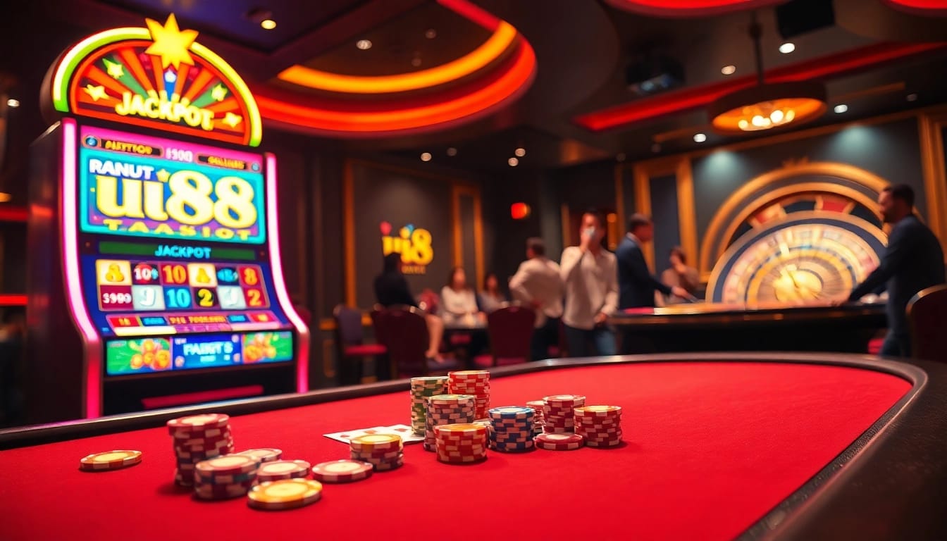 Experience the excitement at uu88 with vibrant casino games and thrilling poker action.