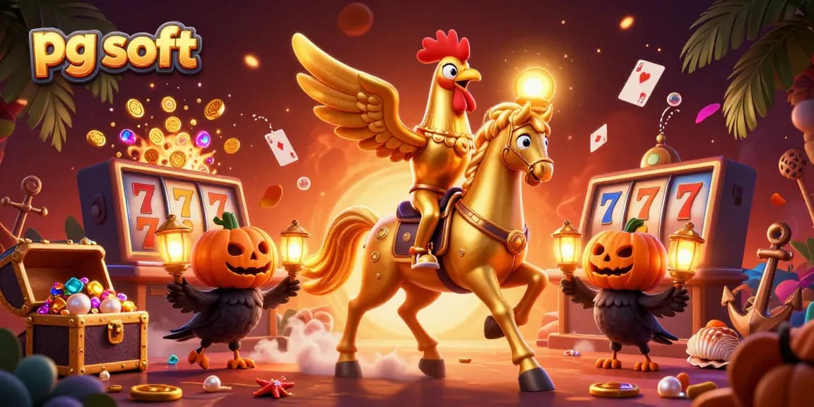 Enhance gameplay with pg soft slot machines featuring a golden rooster and thrilling action.