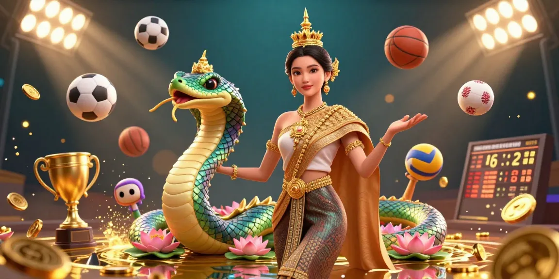 Experience exciting gaming at xx88, featuring dynamic sports elements and a captivating Thai dancer.