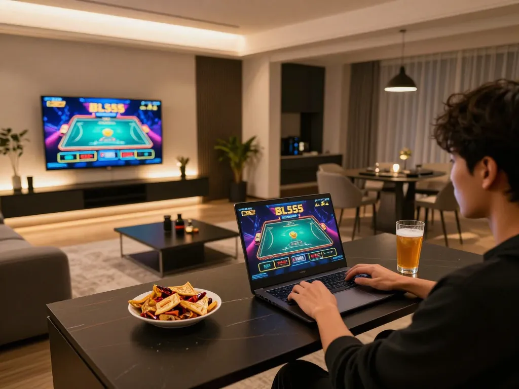 Play interactive games on bl555 while enjoying a relaxing home atmosphere