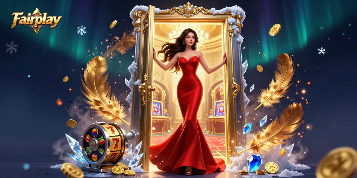 Experience Fairplay in this vibrant VIP casino scene filled with immersive slot elements.