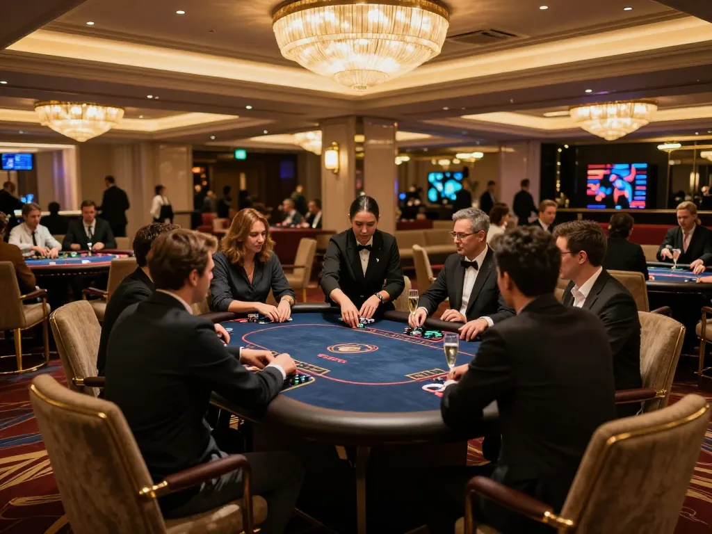 Experience the excitement of wild sultan vip gaming in a luxurious casino atmosphere with high-stakes poker.