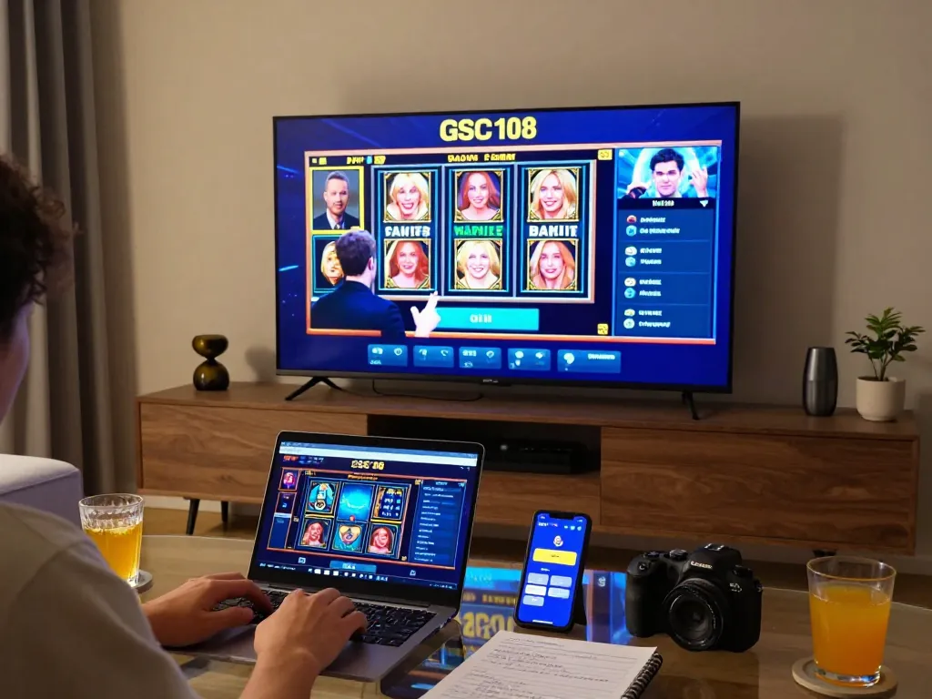 Engaging gameplay on Gsc108 platform, showcasing vibrant slot games and interactive features