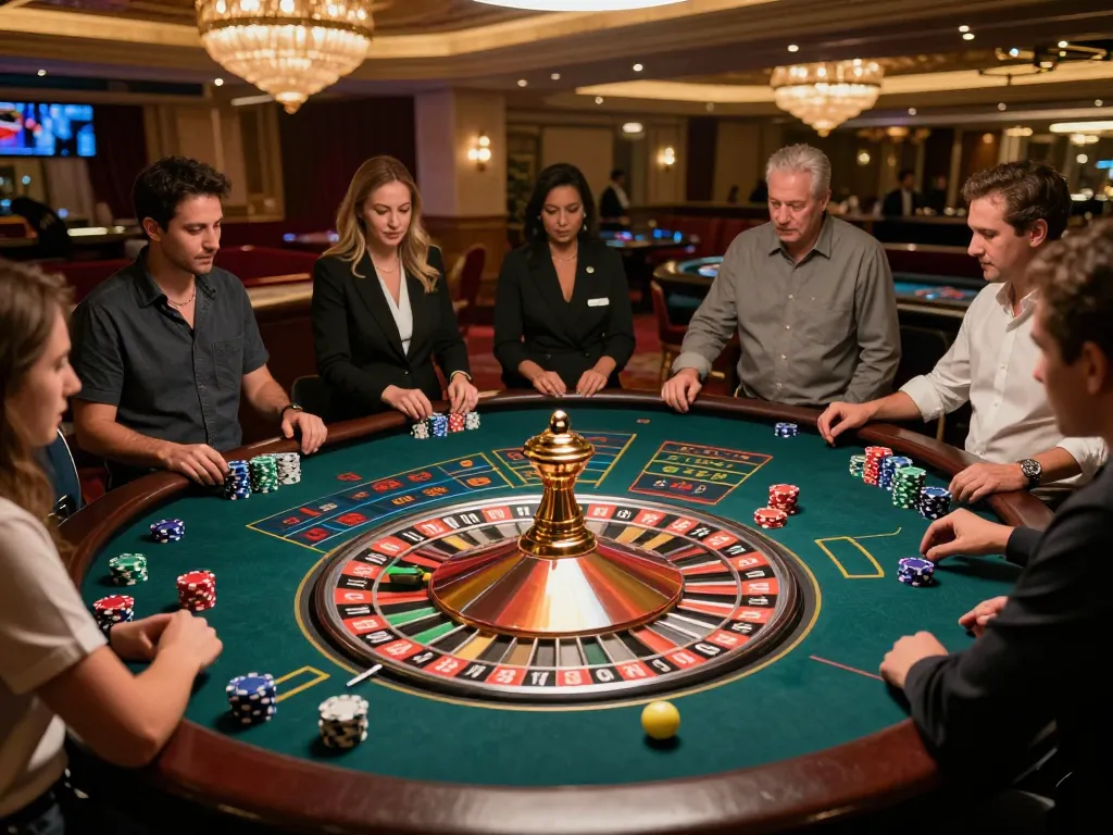 Experience the excitement of roulette at http://tg777.ac/ with players watched the spinning wheel eagerly anticipating their bets