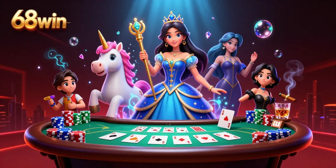 Experience 68win like never before with thrilling poker scenes and magical elements.