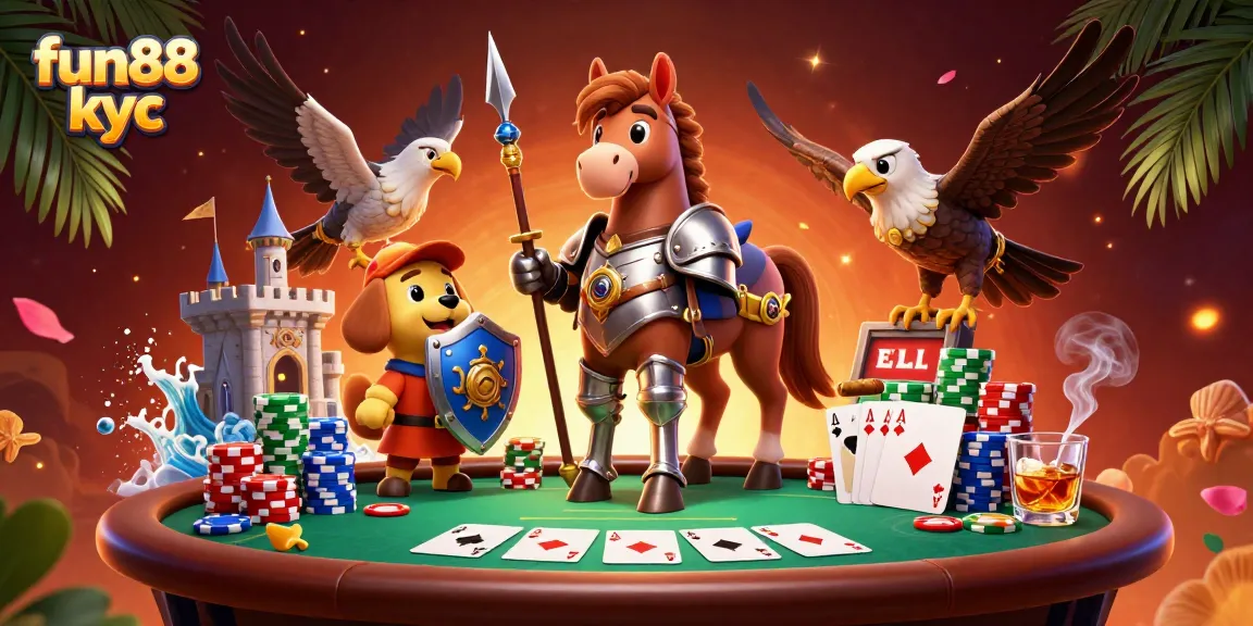 Khám phá các trò chơi tại Fun88 KYC với hình ảnh sinh động và khuyến mãi hấp dẫn.
