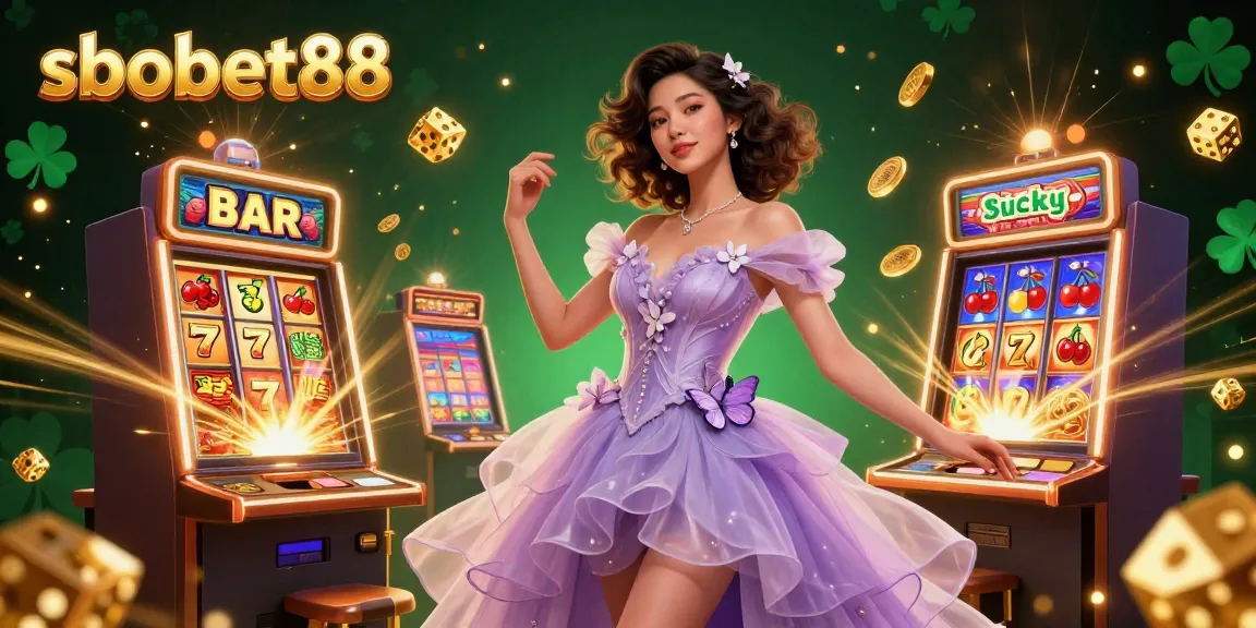 Experience exhilarating wins at sbobet88 with a stunning illustration of a vibrant casino scene.