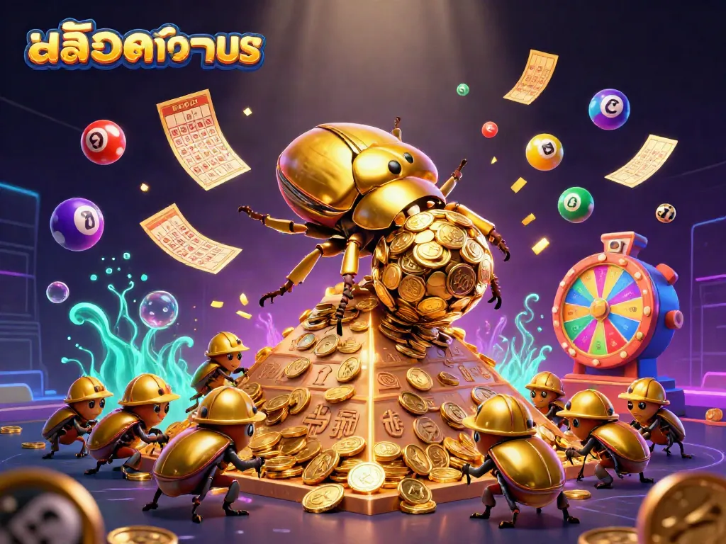 Engage with thrilling สล็อตทดลอง gameplay featuring vibrant casino elements and action-packed illustrations.