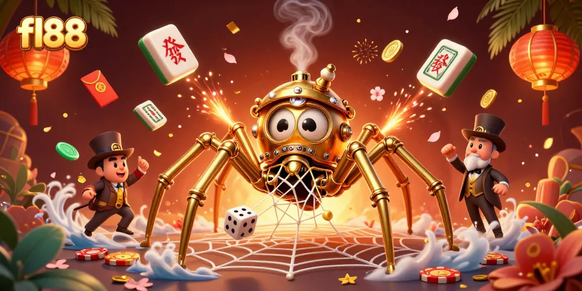 Engage with fl88's thrilling online casino experience featuring unique characters and vibrant elements.