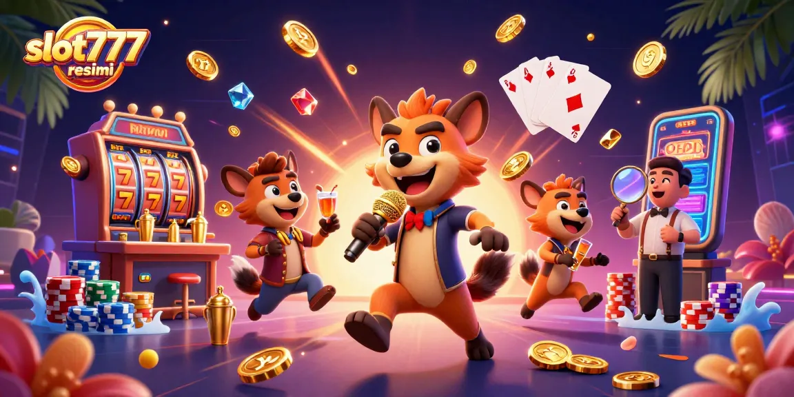 Engage with thrilling slot777 resmi gaming experiences in this lively casino scene.