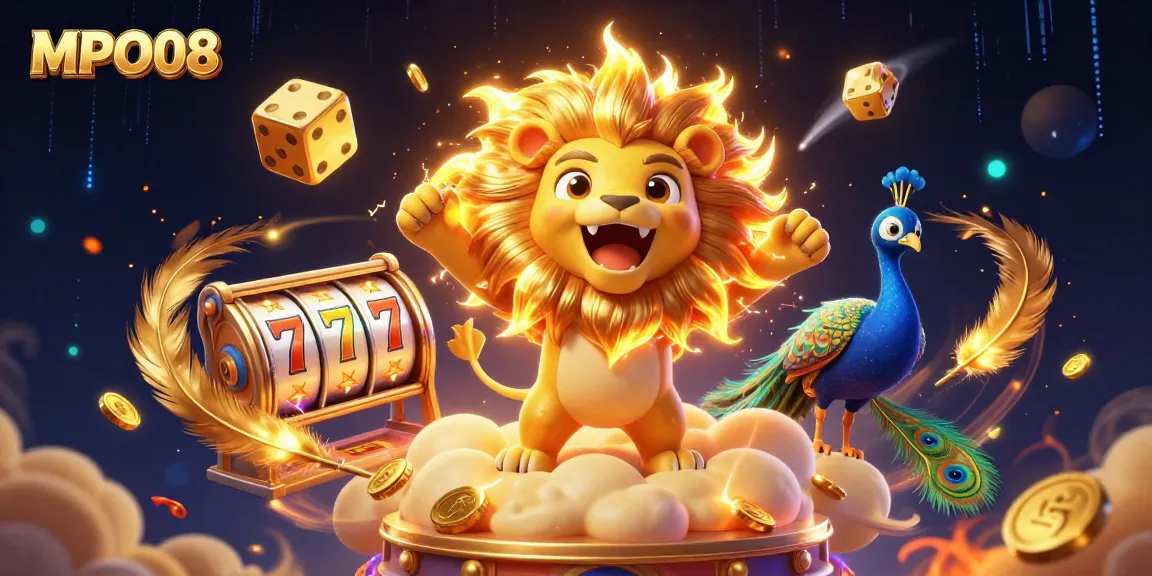Experience thrilling wins with MPO08 at dynamic online slot games featuring vibrant characters and rich visuals.