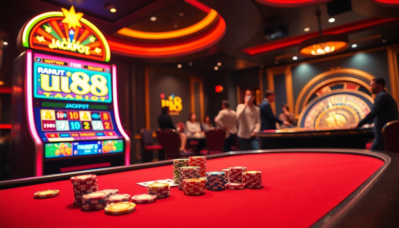 Experience the excitement at uu88 with vibrant casino games and thrilling poker action.
