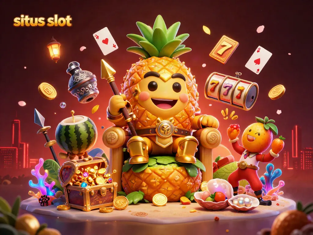 Permainan slot situs slot dengan simbol buah dan jackpot yang menarik di pantai kasino