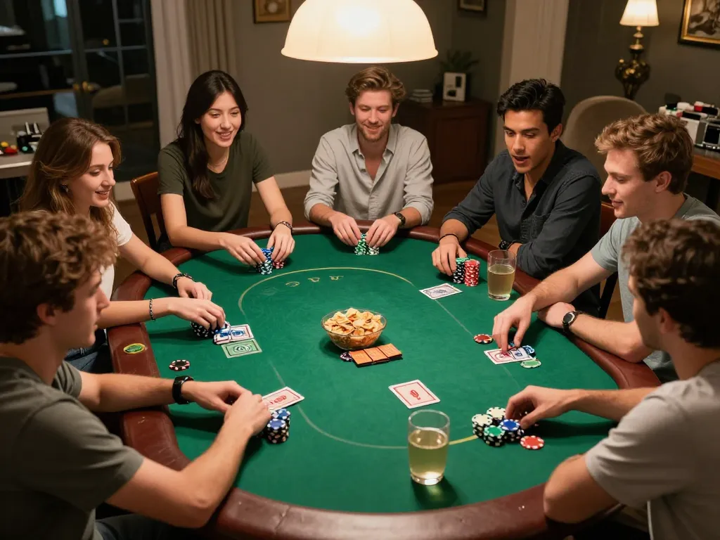 Pemain yang terlibat membuat strategi saat malam permainan slot dasi4d yang mendebarkan.
