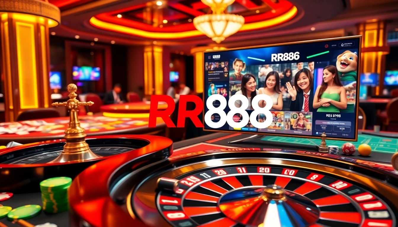 Gameplay at RR88.mov: Winning bets and excitement in a luxurious casino atmosphere.