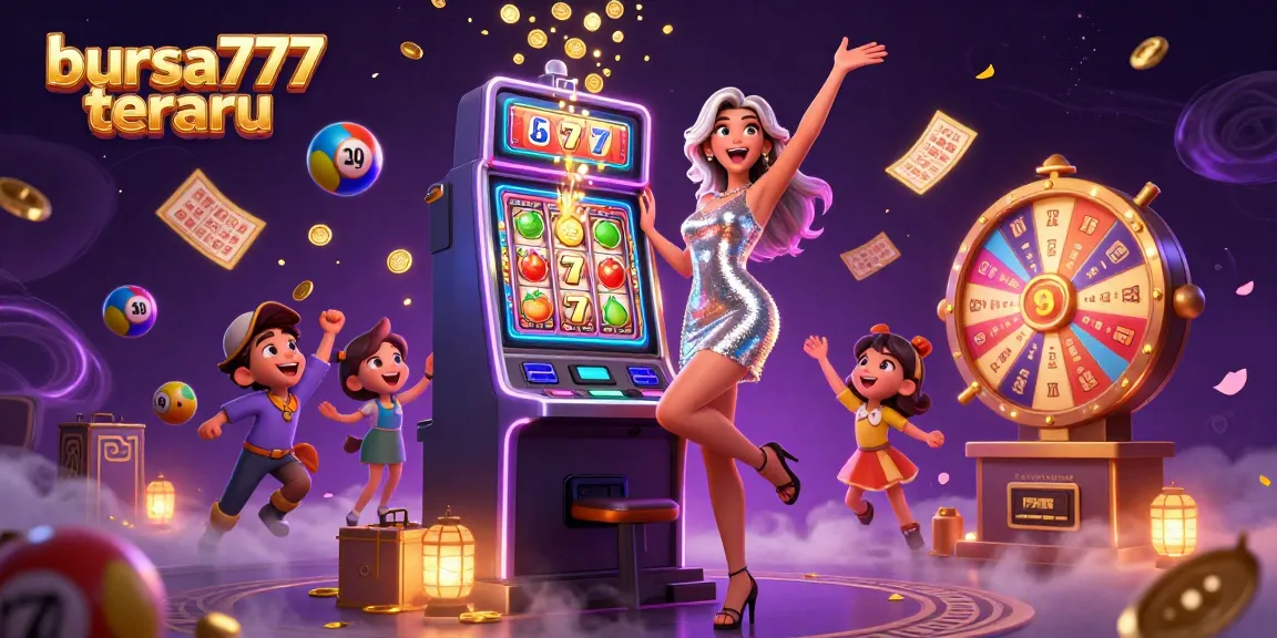 Win big with bursa777 terbaru as vibrant games and jackpots fill the scene, creating excitement.