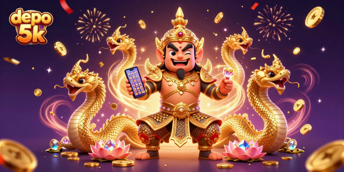 Mainkan depo 5k dan raih jackpot besar dengan simbol slot keberuntungan di layar