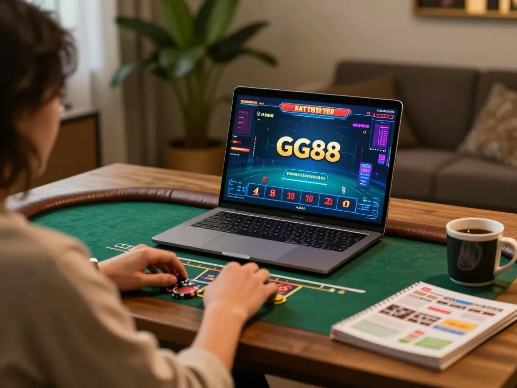 Playing live dealer blackjack at GG88 for an engaging online casino experience.