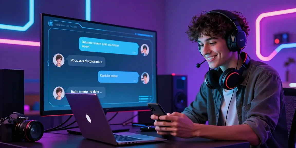 Engaging NSFW AI chat interaction with a vibrant and modern character interface