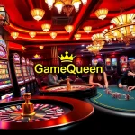 Experience thrilling casino action with GameQueen's top games and vibrant slot machines.