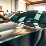 Apply auto window tint near me to enhance vehicle aesthetics and protection.