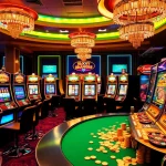 Engaging visuals of a slot demo experience highlighting vibrant machines and thrilling gameplay.