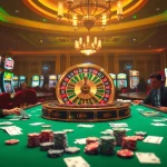 Experience the thrill of lode88 with poker chips and vibrant casino games.