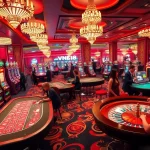 Players enjoying thrilling games at the VN88 casino, featuring vibrant tables and exciting slots.