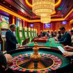 Engage with keonhacai at a vibrant casino scene showcasing roulette, poker chips, and live sports betting.