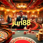 Experience thrills of jun888 with vibrant casino gaming elements and engaging players.