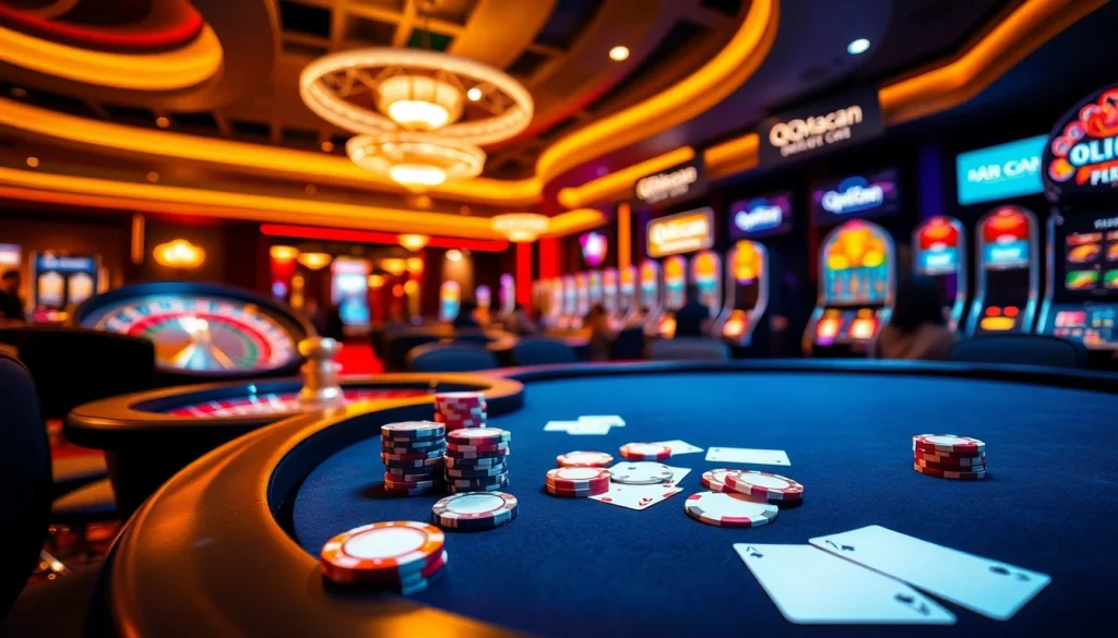 Win big at QQMACAN with expert poker strategies and a vibrant casino atmosphere.