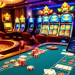 Experience the thrills of ww88 casino gaming with vibrant tables, chips, and slot machines.