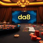 Experience the excitement of da88 at a luxurious online casino with stylish tables and vibrant games.