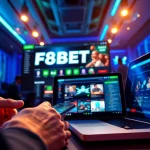 Experience F8BET's top-notch online betting interface featuring diverse gaming opportunities.
