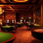 Centralized casino login system showcased with vibrant gaming elements and engaging players.