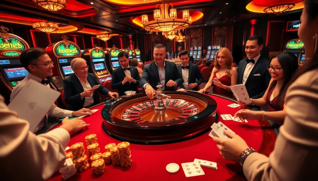 Experience high-stakes excitement at https://bem88.com with vibrant roulette action.