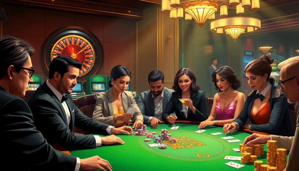 Experience thrilling poker at RAJA LUCK casino with vibrant tables and exciting gameplay.