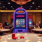 Experience the excitement of LEGO138 at a vibrant casino slot machine.
