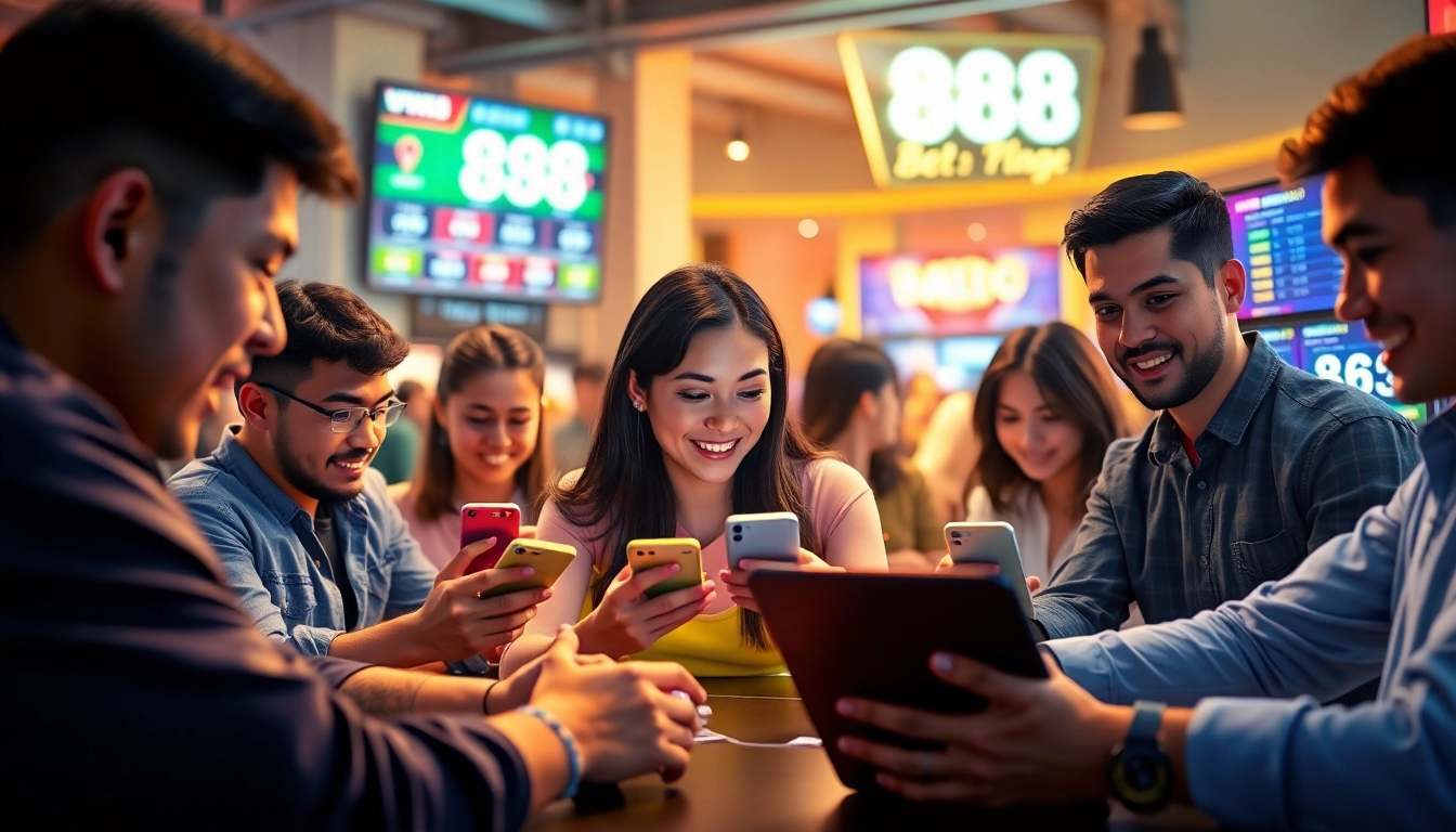 Experience thrilling online gaming adventures at https://ww88.de.com/ with diverse players enjoying live betting.