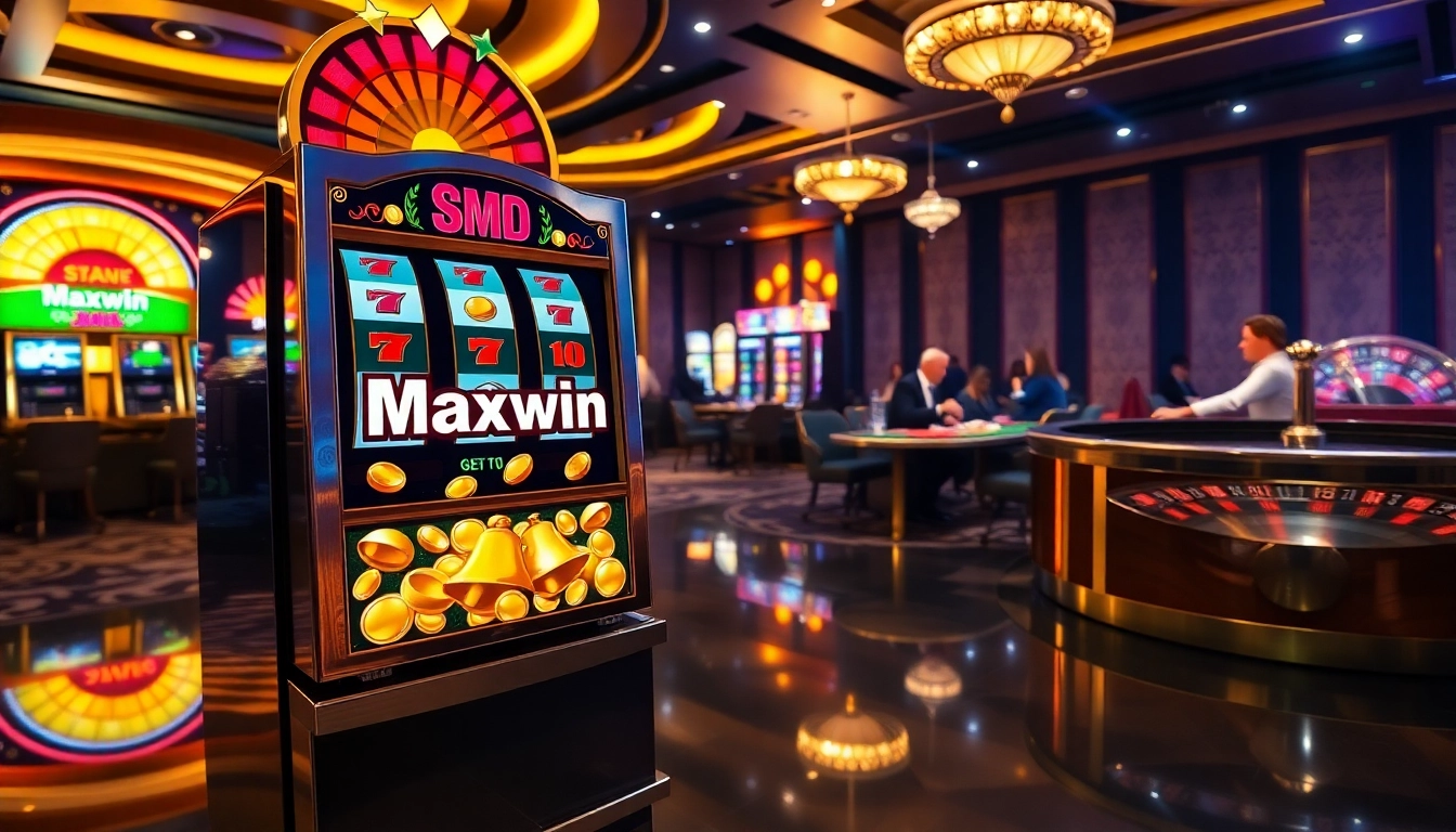 Rasakan sensasi menang di slot gacor maxwin dengan elemen kasino yang cerah dalam aksi.