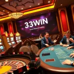 Experience the thrill of winning with 33WIN at our luxurious casino.