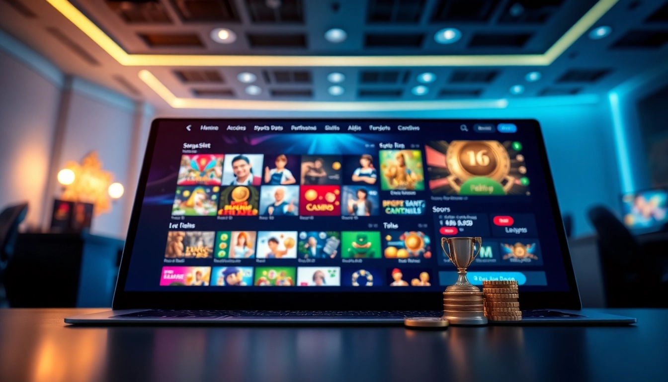 Experience immersive gaming on https://sv66s.net/ with a vibrant user interface showcasing 5000+ games.