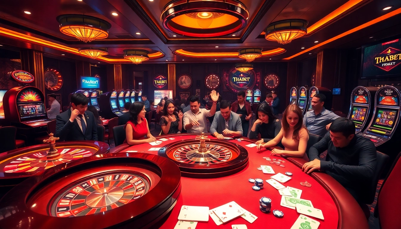 Experience thrilling gambling excitement at https://thabet1.net/ with vibrant casino games and professional players.