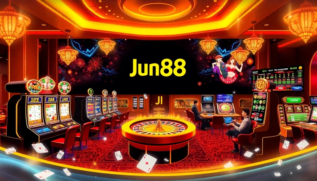 Experience diverse games at jun88 phiên bản in a luxurious online gambling environment.
